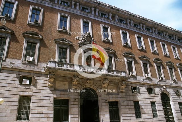 Ministry of Finance, Madrid, Spain, 2008.  Creator: Unknown.