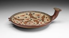 Minitature Tray Depicting Suche Fish and Peppers, A.D. 1450/1532. Creator: Unknown