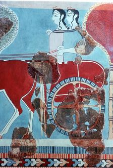 Minoan chariot-riders from Knossos