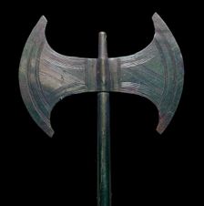 Minoan gold votive double-axe, 15th century