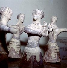 Minoan Sacred Dance Palaikastro, Eastern Crete, Post-Palatial Period, c1400BC- c1100 BC