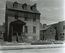 Minor houses and details, Blandfields, Dinwiddie County, Virginia, 1933. Creator: Frances Benjamin Johnston