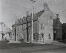 Minor houses and details, Blandfields, Dinwiddie County, Virginia, 1933. Creator: Frances Benjamin Johnston