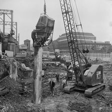 Minories Car Park, 1 Shorter Street, City of London, 11/10/1968. Creator: John Laing plc