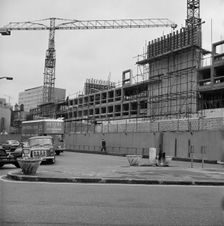 Minories Car Park, 1 Shorter Street, City of London, 20/06/1969. Creator: John Laing plc