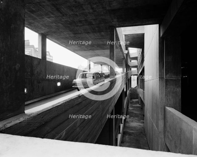 Minories Car Park, 1 Shorter Street, City of London, 23/12/1969. Creator: John Laing plc.