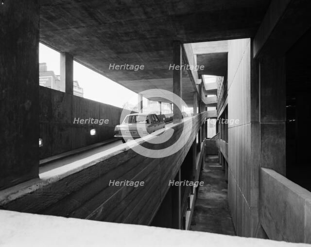 Minories Car Park, 1 Shorter Street, City of London, 23/12/1969. Creator: John Laing plc.