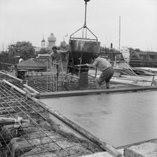 Minories Car Park, 1 Shorter Street, City of London, 29/08/1969. Creator: John Laing plc