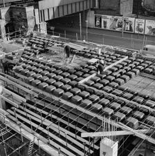 Minories Car Park, 1 Shorter Street, City of London, 31/01/1969. Creator: John Laing plc