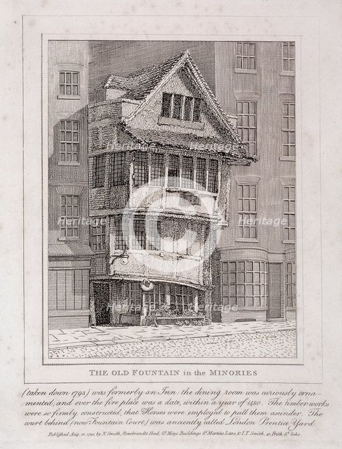 Minories, London, 1798. Artist: Anon