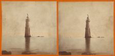Minot's Ledge Lighthouse., September 12, 1869. Creator: J.H. Williams