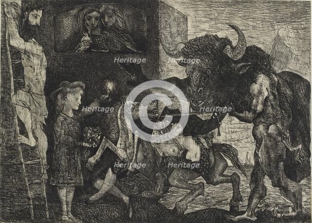 Minotauromachie, 1935. Artist: Pablo Picasso.