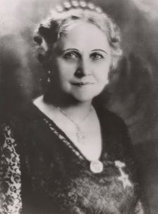 Minna Moscherosch Schmidt, German-born businesswoman, 1933. Creator: Unknown