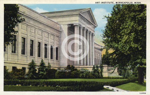 Minneapolis Institute of Art, Minnesota, USA, 1928. Artist: Unknown