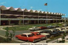 Minneapolis-St Paul International Airport, Minnesota, USA, 1970