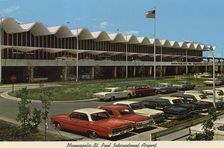 Minneapolis-St Paul International Airport, Minnesota, USA, 1970