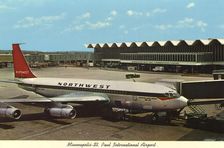 Minneapolis-St Paul International Airport, Minnesota, USA, 1970