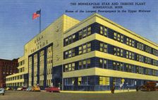 Minneapolis Star and Tribune Plant, Minneapolis, Minnesota, USA, 1950
