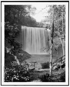 Minnehaha Falls, Minneapolis, Minn., c1908. Creator: Unknown