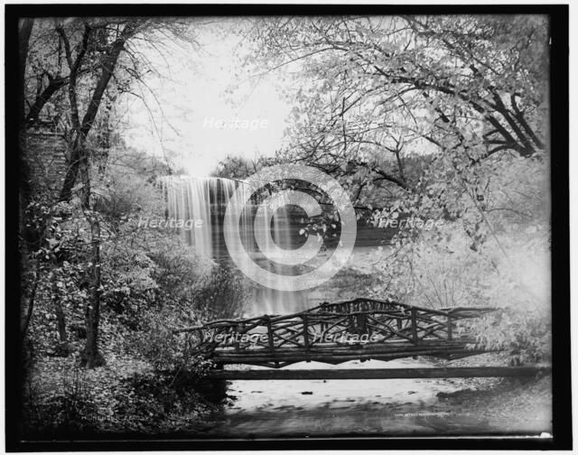 Minnehaha Falls, c1898. Creator: Unknown.
