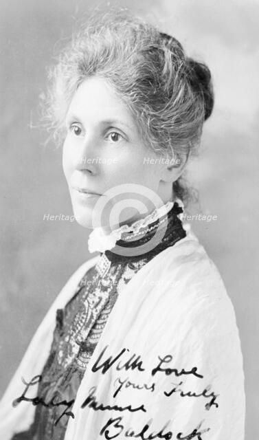 Minnie Baldock, c1908. Artist: Unknown
