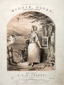 Minnie Clyde - Sheet Music Cover. Creator: Winslow Homer (American, 1836-1910)