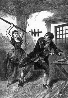 Minnie Grey and Sweeney Todd, c1880. Creator: Unknown