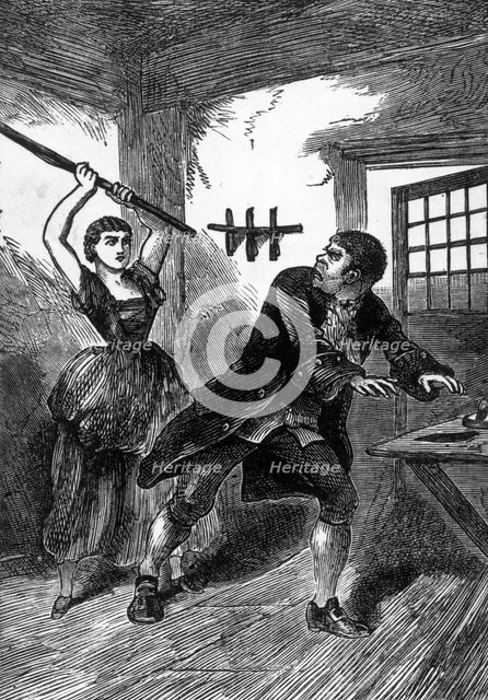 Minnie Grey and Sweeney Todd, c1880. Creator: Unknown.