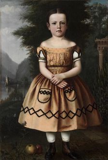 Minnie Willard, 1860s. Creator: Archibald Willard (American, 1836-1918)