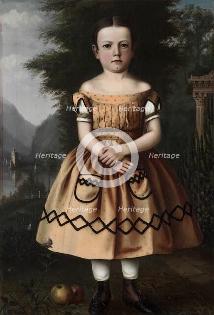 Minnie Willard, 1860s. Creator: Archibald Willard (American, 1836-1918).