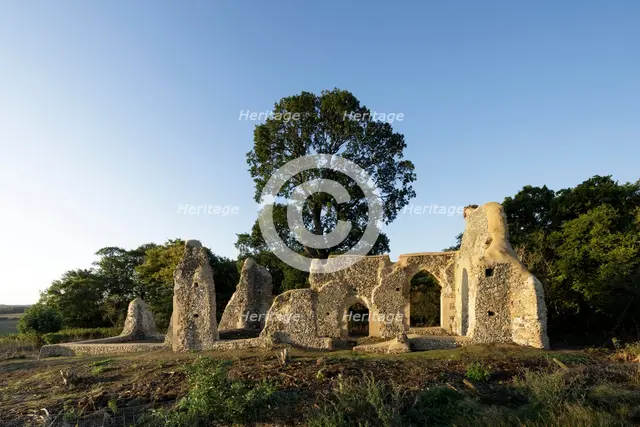 Minsden Chapel, Whitwell Road, Langley, North Hertfordshire, Hertfordshire, 2023. Creator: Sarah J Lever.