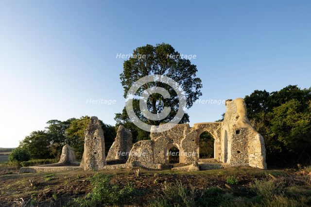 Minsden Chapel, Whitwell Road, Langley, North Hertfordshire, Hertfordshire, 2023. Creator: Sarah J Lever.
