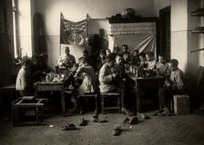 Minsk: House of teenagers - shoe workshop, 1922. Creator: Unknown