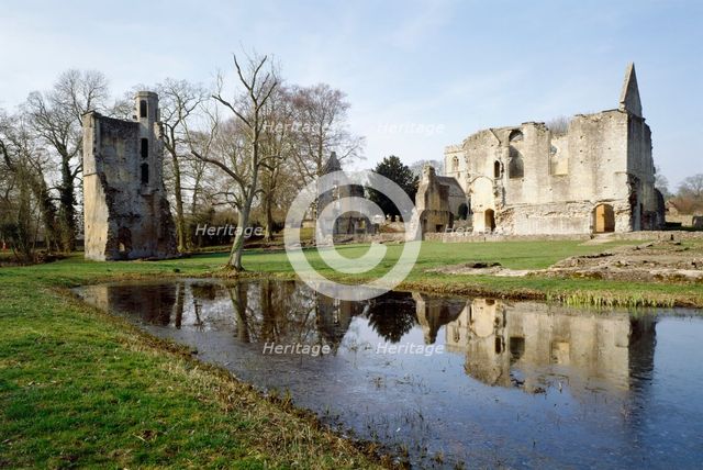 Minster Lovell Hall, Oxfordshire, c1980-c2017. Artist: Historic England Staff Photographer.
