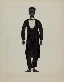 Minstrel Puppet, c. 1937. Creator: Verna Tallman