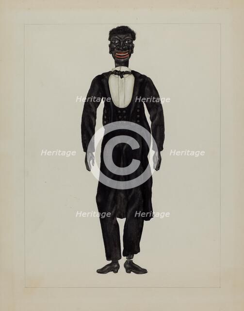 Minstrel Puppet, c. 1937. Creator: Verna Tallman.
