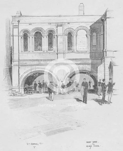 'Mint Yard, King's School', c1915.  Creator: W M Keesey.
