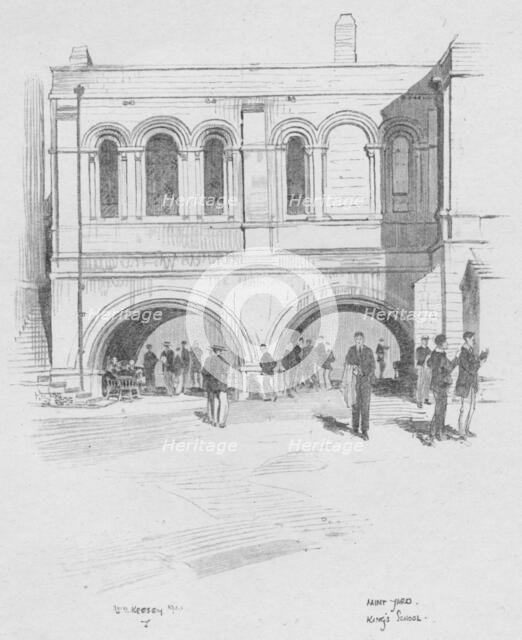 'Mint Yard, King's School', c1915.  Creator: W M Keesey.