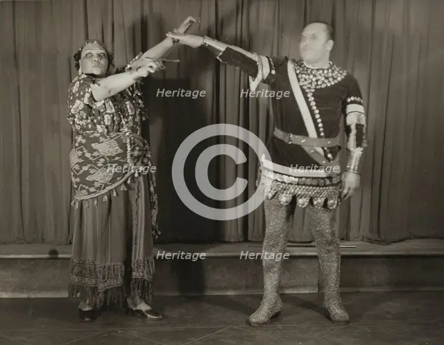 Minto Cato and Parker Watkins, 1936. Creator: Eagle Ezzes & Mipaas.