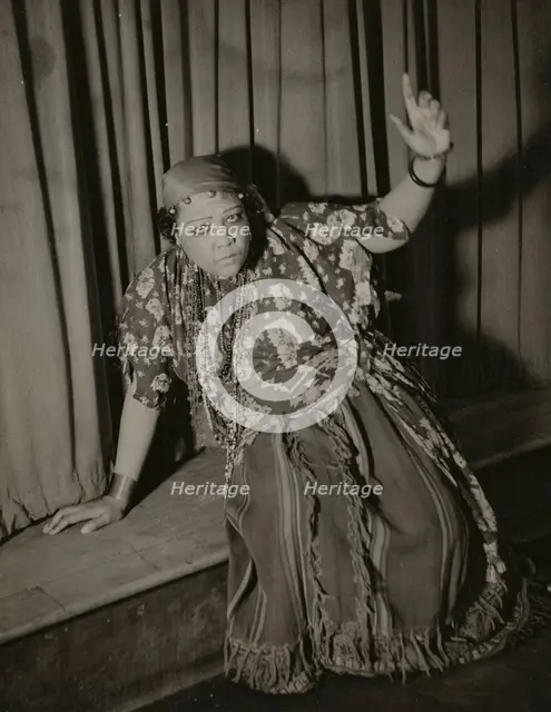 Minto Cato sitting, 1936. Creator: Unknown.
