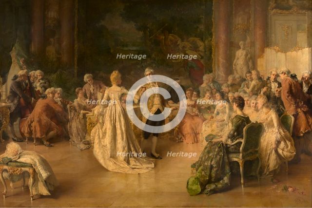Minuet. Creator: Jean Guillaume Rosier.