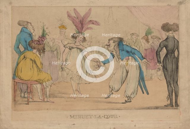 Minuet de la Cour, 1817.
