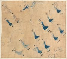 Minute Men Valance, 1935/1942. Creator: Mina Greene