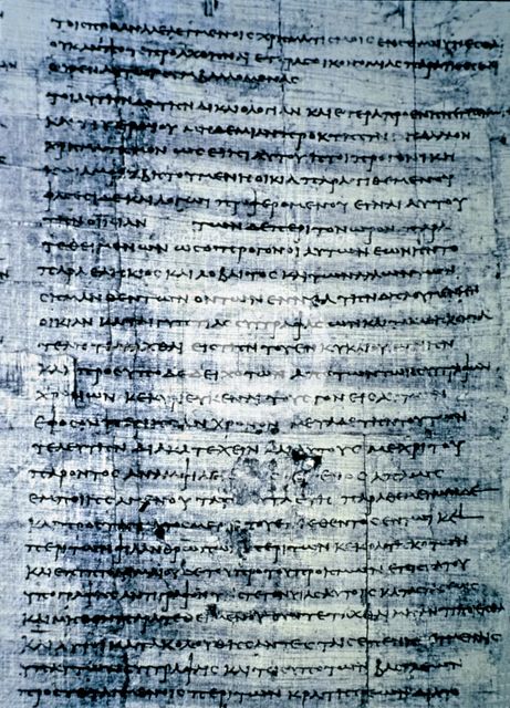Minutes of a trial for the dispute of a house, from Thebes.