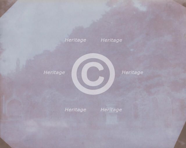 Mio Giardino, 1840. Creator: William Henry Fox Talbot.