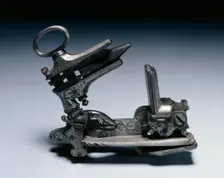 Miquelet Lock, late 1600s. Creator: Unknown