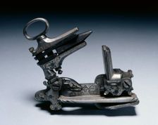 Miquelet Lock, late 1600s. Creator: Unknown