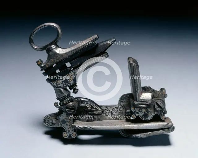 Miquelet Lock, late 1600s. Creator: Unknown.