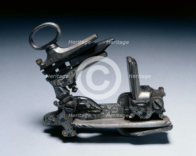 Miquelet Lock, late 1600s. Creator: Unknown.