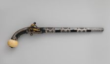 Miquelet Pistol, Caucasian, possibly Georgia or Circassia, dated A.H. 1263/A.D. 1846-47. Creator: Unknown